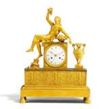 Pendulum clock with bacchant - photo 1