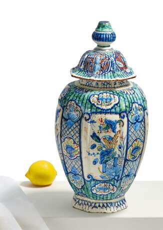 Magnificent lidded vase with cashmere decor - Foto 1
