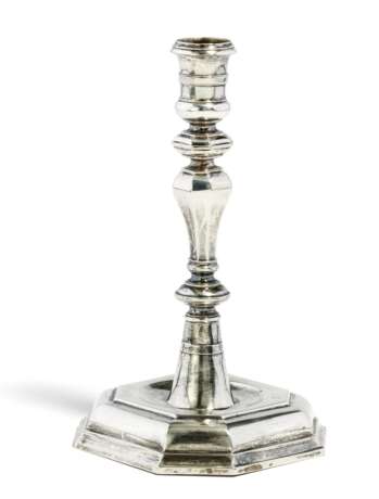 Candlestick with baluster shaft - Foto 1