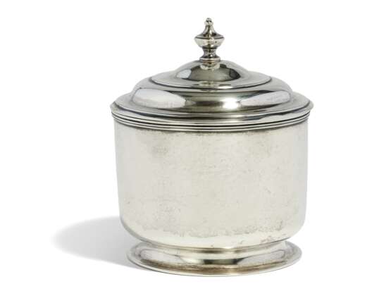 Large sugar bowl with spintop knob - фото 1