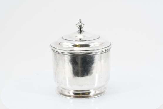 Large sugar bowl with spintop knob - фото 4