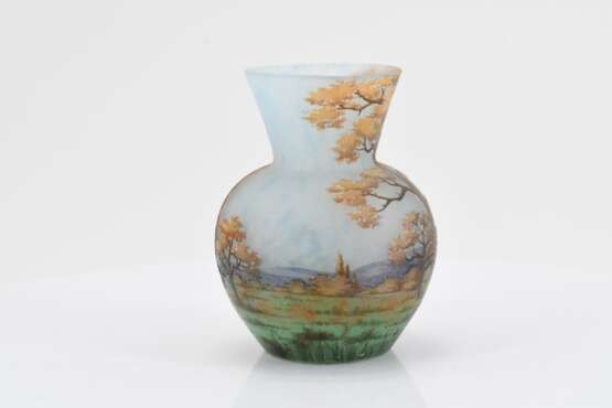 Small vase with landscape - фото 2