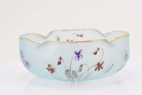 Bowl with floral decor - фото 5