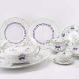 Tea and dinner service with violet decor - Foto 3