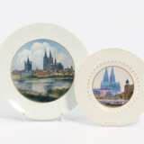 2 plates with views of Cologne Cathedral - photo 1