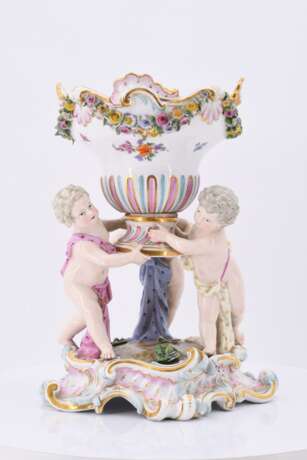 Small footed bowl with cupids - Foto 2