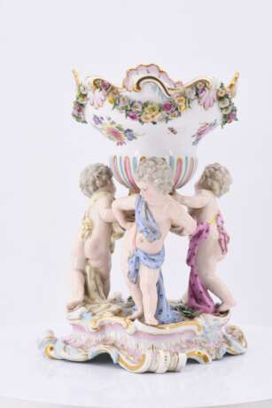 Small footed bowl with cupids - Foto 4