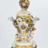 Small potpourri vase on pedestal - Foto 2