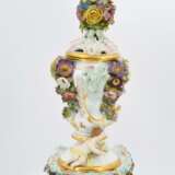 Small potpourri vase on pedestal - Foto 5