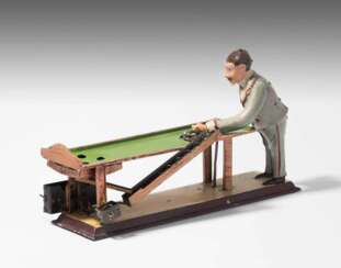 Günthermann-Figur "Billiard-Spieler"