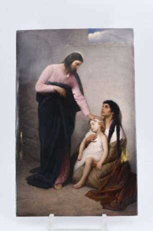 Porcelain painting 'Jesus heals the sick' - photo 2