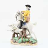 7 figurines from a centerpiece 'Frankenthal Yellow Hunt' - photo 6