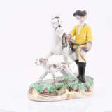 7 figurines from a centerpiece 'Frankenthal Yellow Hunt' - photo 12
