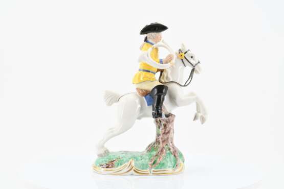 7 figurines from a centerpiece 'Frankenthal Yellow Hunt' - Foto 15