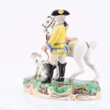 7 figurines from a centerpiece 'Frankenthal Yellow Hunt' - photo 21