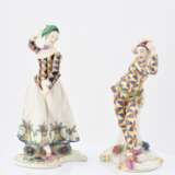 Figurine duo Harlequin and Harlequins - photo 1