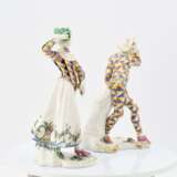 Figurine duo Harlequin and Harlequins - photo 5