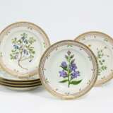 Seven plates "Flora Danica" - photo 1