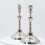 Pair of baroque style candlesticks - photo 2
