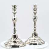 Pair of baroque style candlesticks - photo 3