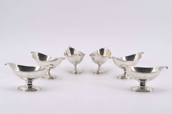 Set of six salt cellars - Foto 1