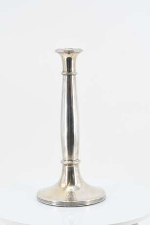 Pair of candlesticks with column-shaped shaft - фото 9