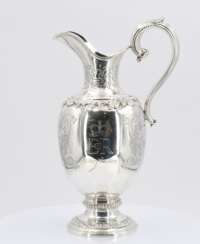Pitcher made on the occasion of the Silver Wedding of Elizabeth II of England