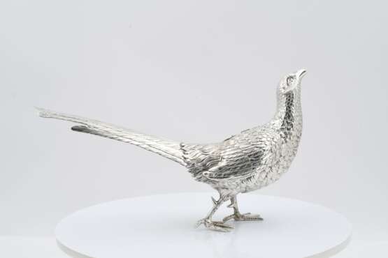 Figurines of a male and a female pheasant - Foto 6