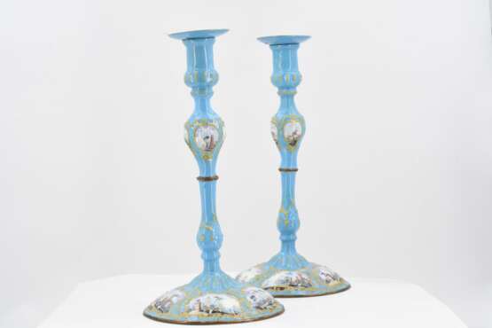 Pair of candlesticks - фото 6