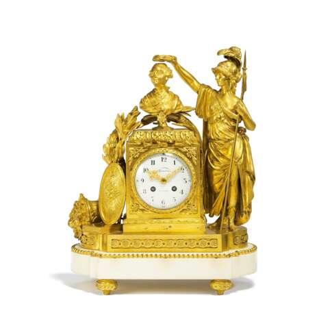 Pendulum clock 'Athena crowning Louis XVI' - Foto 1