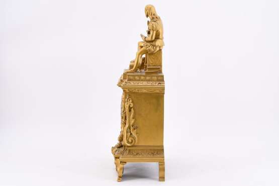 Pendulum clock with the poet Torquato Tasso - Foto 2