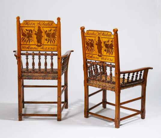 Pair of wedding chairs - photo 2
