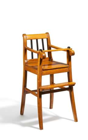 Biedermeier children's high chair - photo 1