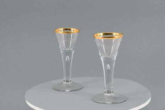 Set of six small pointed chalices - photo 4