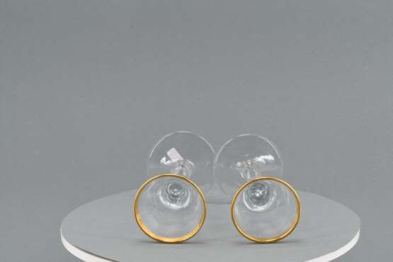 Set of six small pointed chalices - Foto 6