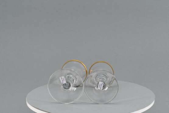 Set of six small pointed chalices - Foto 7