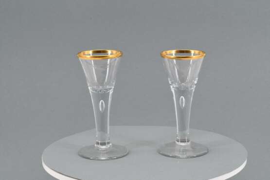 Set of six small pointed chalices - Foto 8