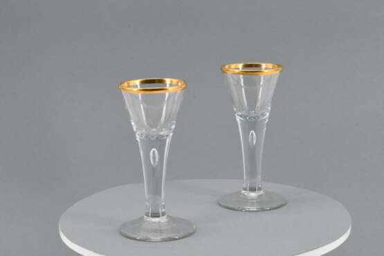 Set of six small pointed chalices - Foto 10