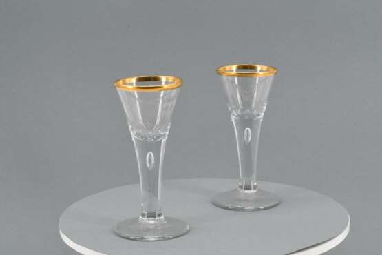 Set of six small pointed chalices - Foto 13