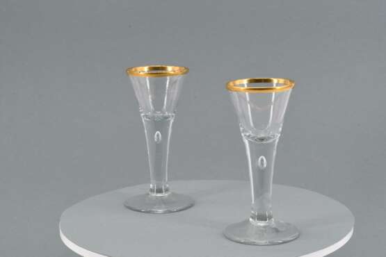 Set of six small pointed chalices - photo 16