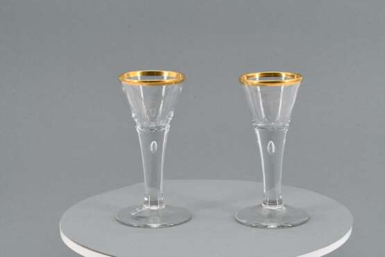 Set of six small pointed chalices - Foto 22