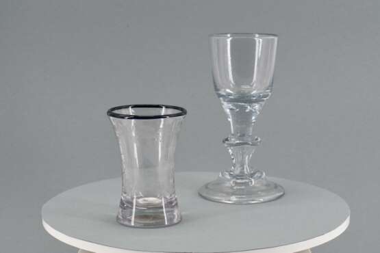 Schnapps glass and wine glass - фото 4