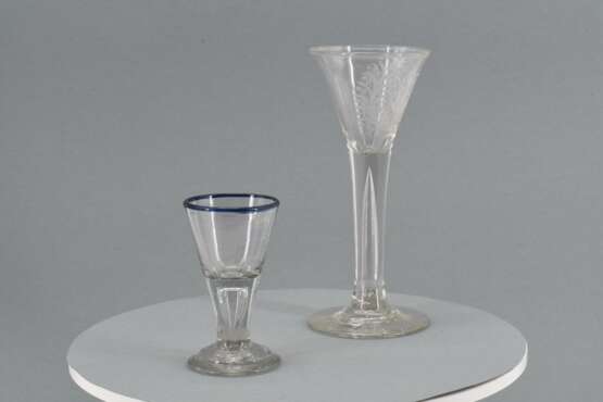 Schnapps glass and stem glass - photo 4