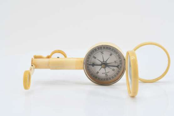 Pocket compass, small bow scale, pocket direction finder - фото 4