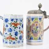 Tankard with floral decor - фото 1