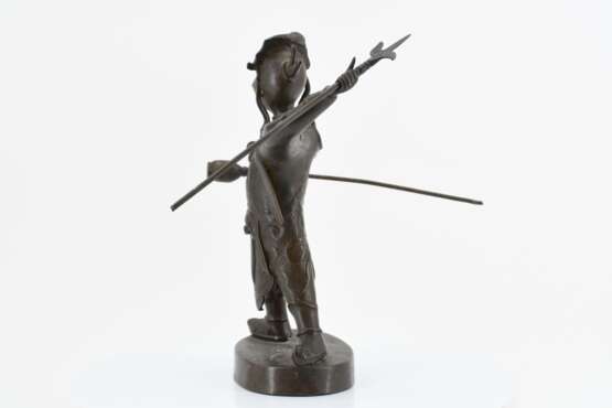 Small figurine of a warrior - photo 2