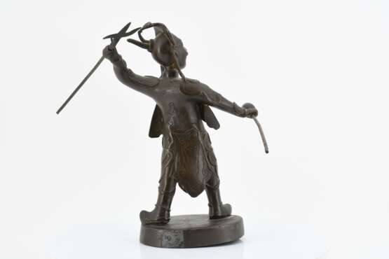 Small figurine of a warrior - photo 3