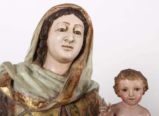 Madonna mit Kind wohl Spanien, 18 - Foto 5