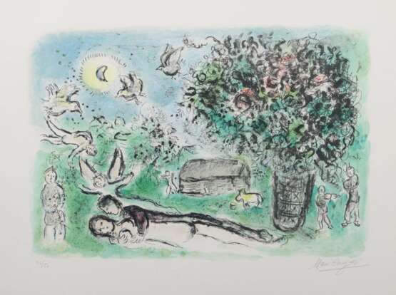 Chagall, Marc 1887 - 1985, russischer Maler, Illustrator, Bildhauer und Keramiker - Foto 1