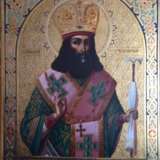 “The icon was consecrated at the tomb of the Saint St. Theodosius of Chernigov”. Chernigov 1898” - photo 1
